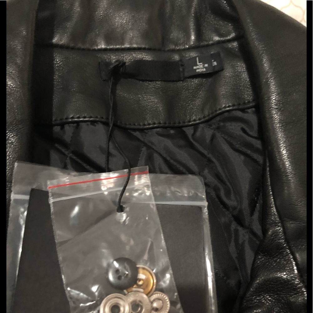 BLK DNM Leather Jacket 5 - Picture 5 of 8